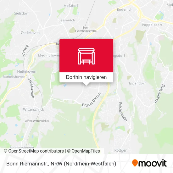 Bonn Riemannstr. Karte