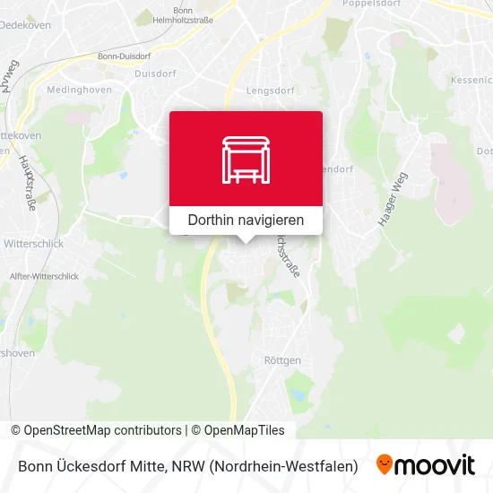 Bonn Ückesdorf Mitte Karte