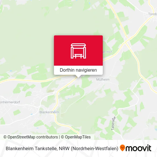 Blankenheim Tankstelle Karte