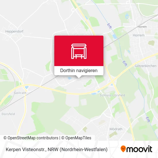 Kerpen Visteonstr. Karte