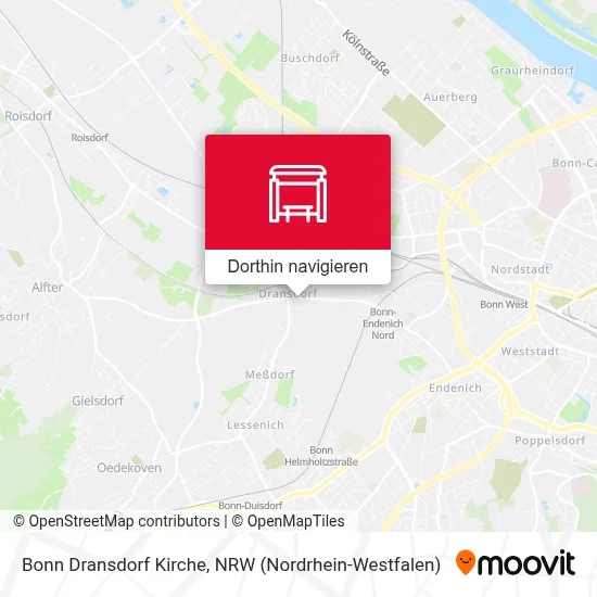 Bonn Dransdorf Kirche Karte
