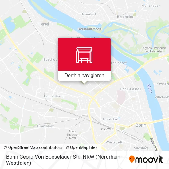 Bonn Georg-Von-Boeselager-Str. Karte