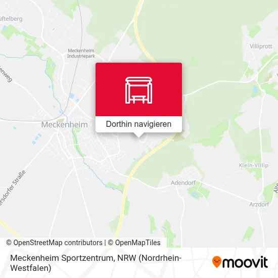 Meckenheim Sportzentrum Karte