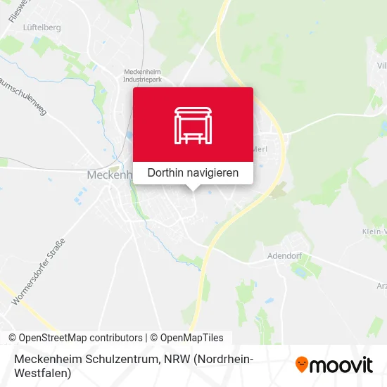Meckenheim Schulzentrum Karte