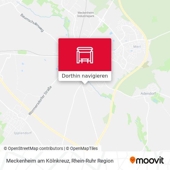Meckenheim am Kölnkreuz Karte