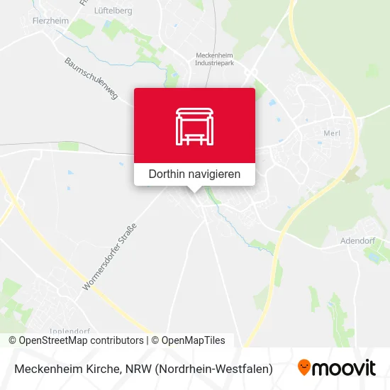 Meckenheim Kirche Karte
