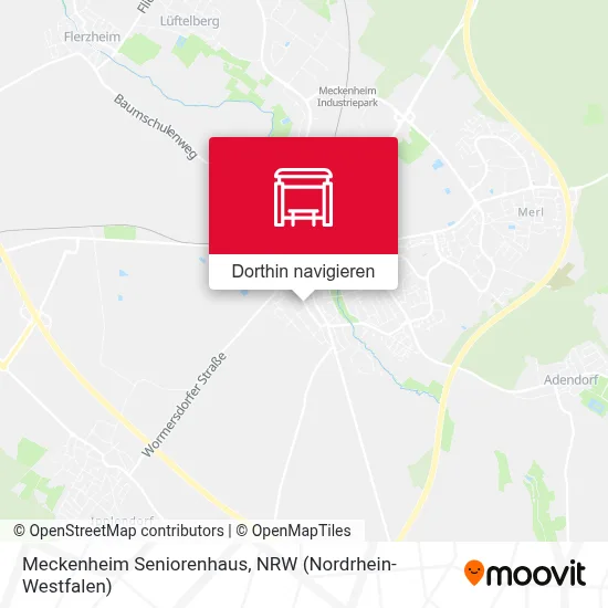 Meckenheim Seniorenhaus Karte