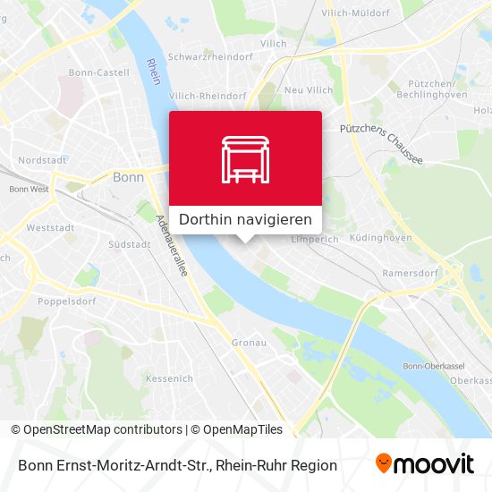 Bonn Ernst-Moritz-Arndt-Str. Karte