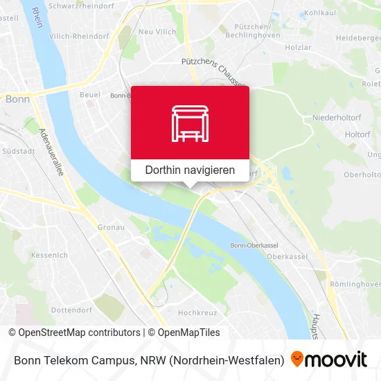Bonn Telekom Campus Karte