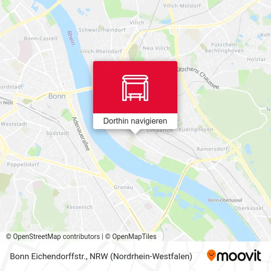 Bonn Eichendorffstr. Karte