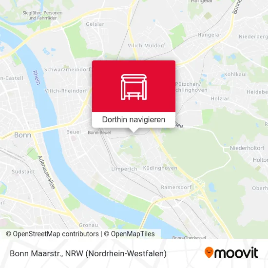 Bonn Maarstr. Karte