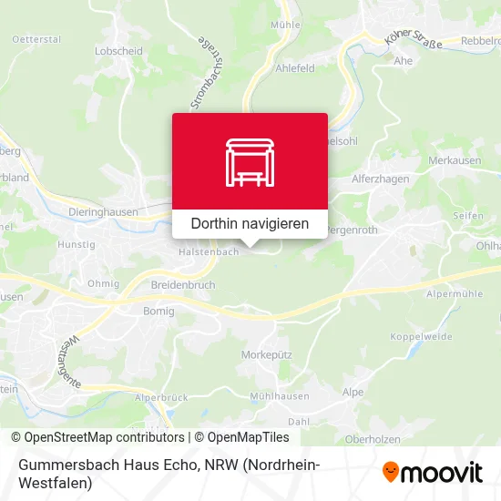 Gummersbach Haus Echo Karte