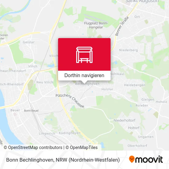 Bonn Bechlinghoven Karte