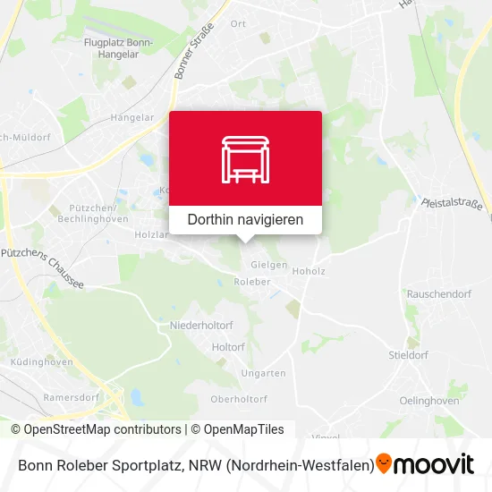 Bonn Roleber Sportplatz Karte