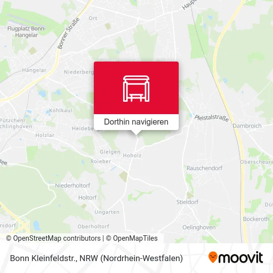 Bonn Kleinfeldstr. Karte