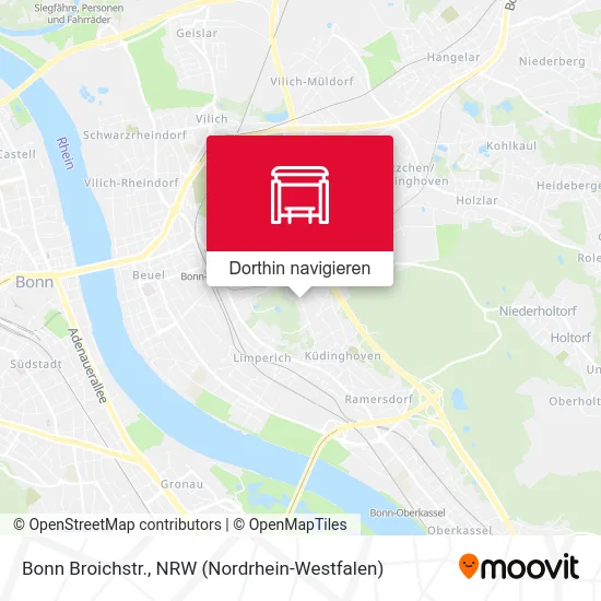 Bonn Broichstr. Karte