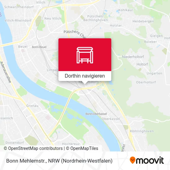 Bonn Mehlemstr. Karte