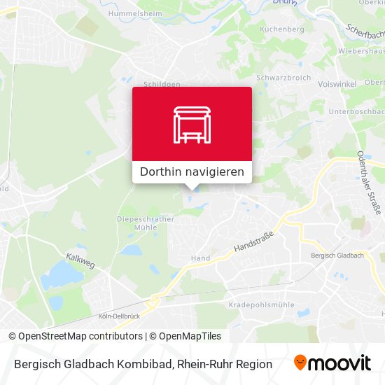 Bergisch Gladbach Kombibad Karte