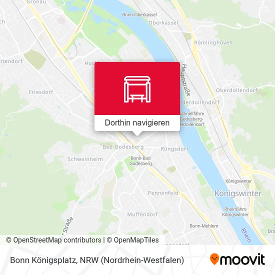 Bonn Königsplatz Karte