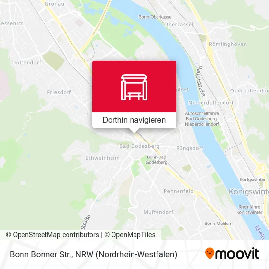 Bonn Bonner Str. Karte