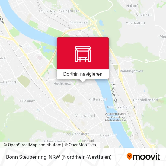 Bonn Steubenring Karte