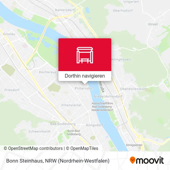 Bonn Steinhaus Karte