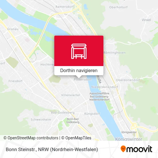 Bonn Steinstr. Karte