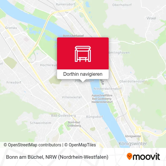 Bonn am Büchel Karte