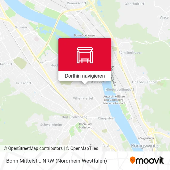 Bonn Mittelstr. Karte