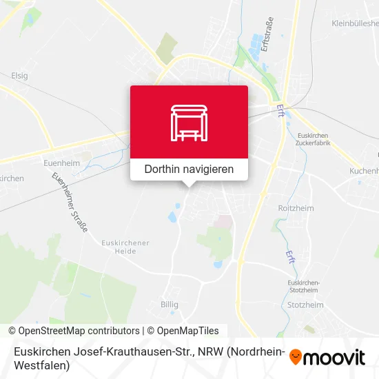 Euskirchen Josef-Krauthausen-Str. Karte