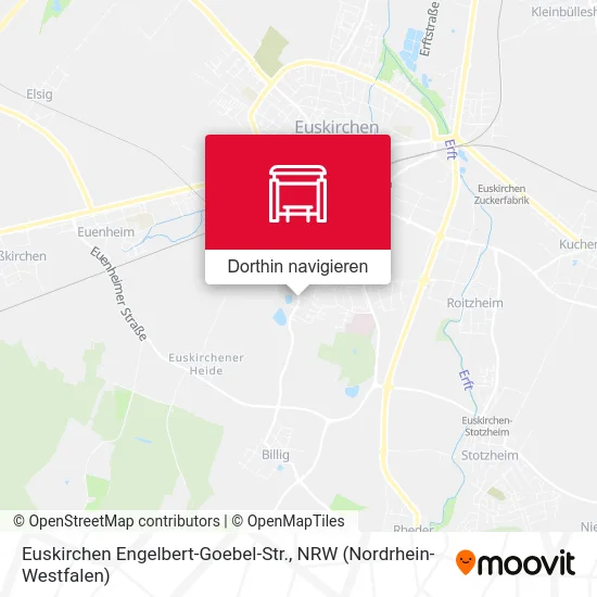 Euskirchen Engelbert-Goebel-Str. Karte