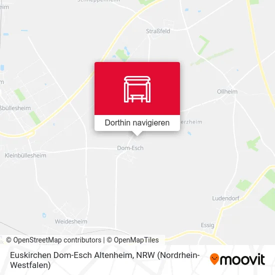Euskirchen Dom-Esch Altenheim Karte