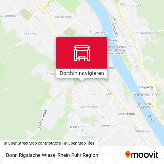 Bonn Rigalsche Wiese Karte