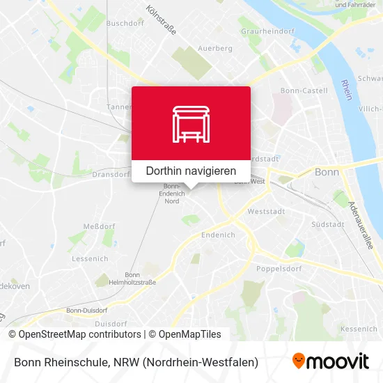 Bonn Rheinschule Karte