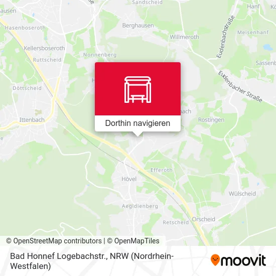 Bad Honnef Logebachstr. Karte