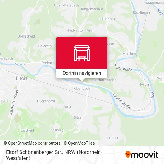 Eitorf Schönenberger Str. Karte