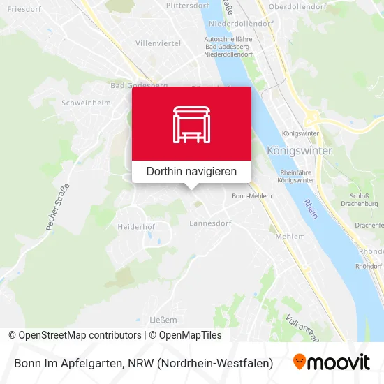 Bonn Im Apfelgarten Karte