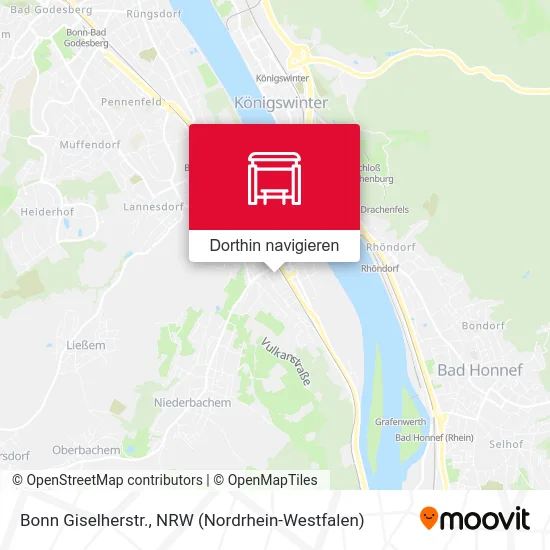 Bonn Giselherstr. Karte