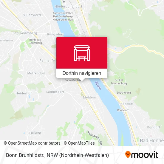 Bonn Brunhildstr. Karte