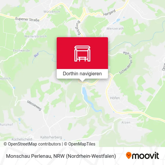 Monschau Perlenau Karte