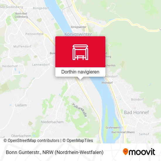 Bonn Gunterstr. Karte