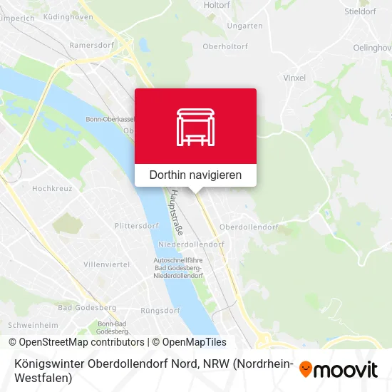 Königswinter Oberdollendorf Nord Karte