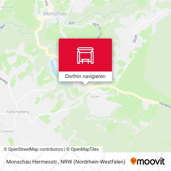 Monschau Hermesstr. Karte