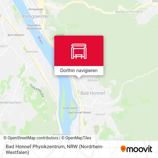 Bad Honnef Physikzentrum Karte