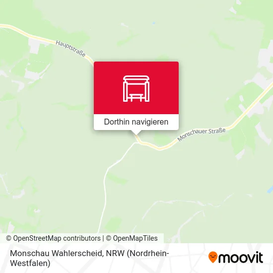 Monschau Wahlerscheid Karte