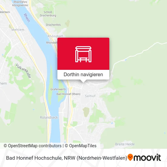 Bad Honnef Hochschule Karte