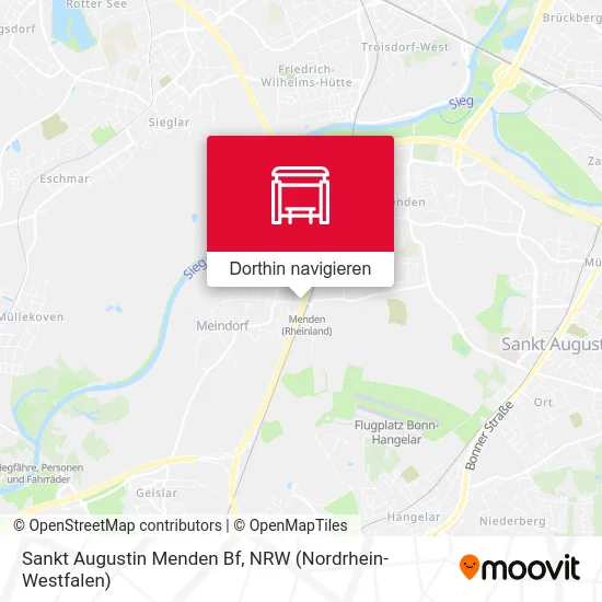 Sankt Augustin Menden Bf Karte