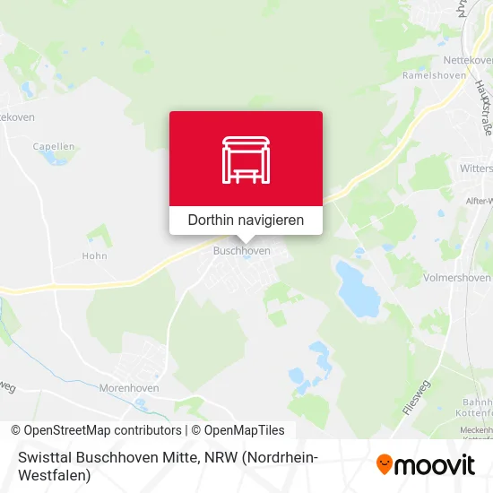 Swisttal Buschhoven Mitte Karte