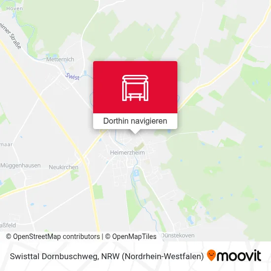 Swisttal Dornbuschweg Karte