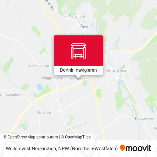 Weilerswist Neukirchen Karte